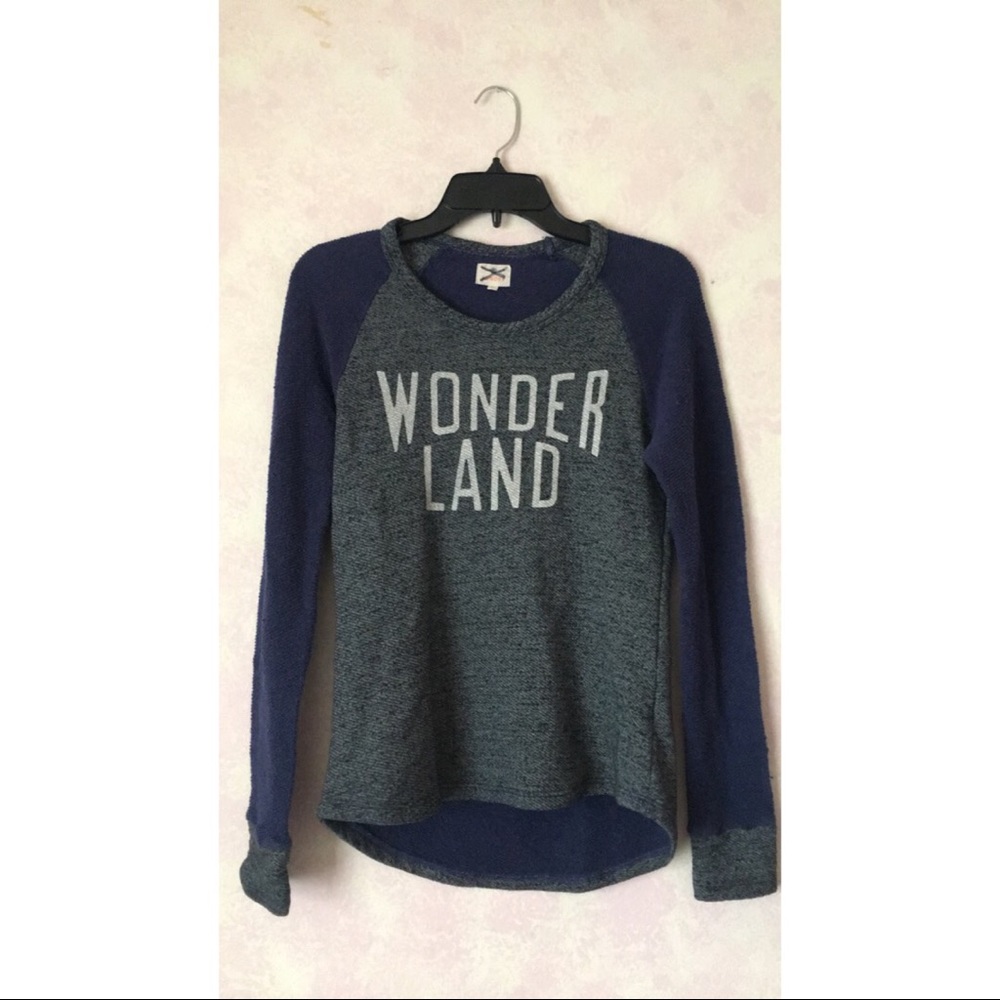 Anthropologie Sundry “Wonderland” long sleeve